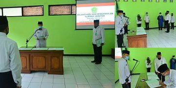3 Pejabat Eselon IV Kemenag Kota Magelang Dilantik
