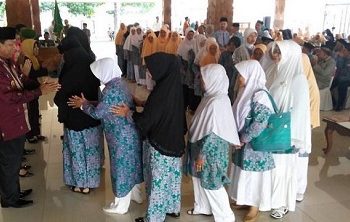 Calon Jamaah Haji Pamitan Dengan Walikota