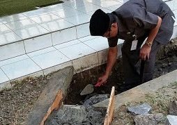 Peletakan Batu Pertama Pembangunan Masjid IImun Nafi