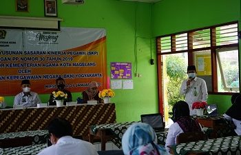 Subbag TU Kemenag Kota Magelang Langsungkan Bimtek Penyusunan SKP