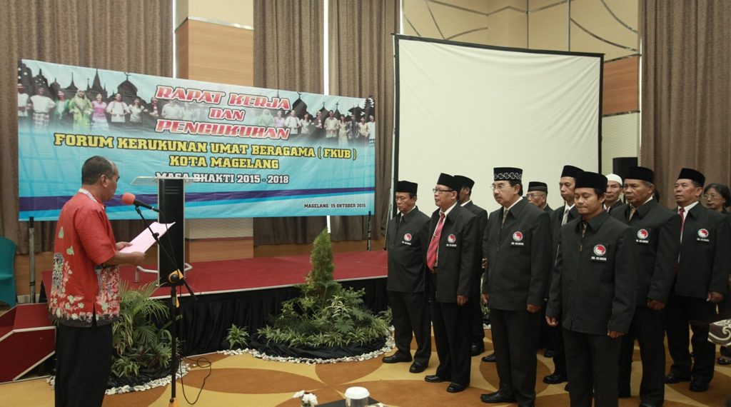 Rapat Kerja dan Pengukuhan FKUB Kota Magelang
