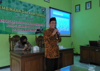 Pembinaan Dai Kantibmas: Mencegah Covid 19 Pada Penerapan AKB Di Kota Magelang