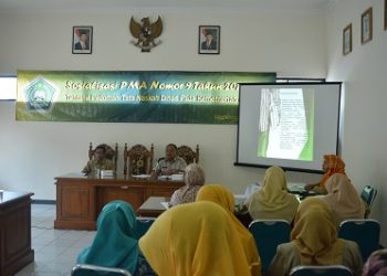 Sosialisasi PMA Nomor 9 Tahun 2016