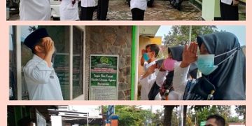 Meskipun Minim Personel, KUA Kecamatan Di Kota Magelang Tetap Gelar Penghormatan Bendera