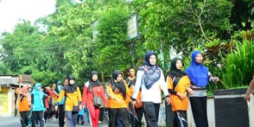 Gerak Jalan Sehat Memperingati HAB Kemenag Ke 71 Tahun 2017