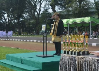 Wakil Walikota Magelang Pimpin Upacara Peringatan HAB Ke-77