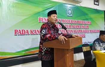 Kankemenag Kota Magelang Kuatkan Peran Penyuluh Agama Islam Sebagai Agen Moderasi Beragama
