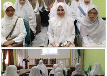 DWP Kankemenag Kota Magelang Ikuti Pengajian Rutin Yang Di Gelar DWP Pusat Secara Daring
