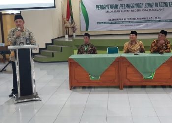 Kabag TU Kanwil Kemenag Jateng Kuatkan Pembangunan ZI Di MAN Kota Magelang
