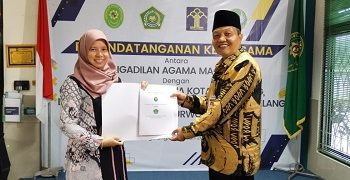 Kepala Kankemenag Tandatangani Nota Kerjasama Dengan Pengadilan Agama Magelang