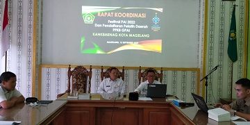 Seksi Pakis Kankemenag Kota Magelang Langsungkan Rakor Untuk Sukseskan Festival PAI
