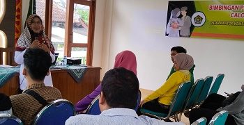 Karomah PAIF Kankemang Kota Magelang,  Semangati Catin Saat Berikan Materi Binwin