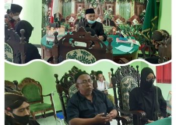 Mengawali Kerja Pasca Libur Bersama, ASN Kemenag Kota Magelang Laksanakan Penghormatan Bendera dan Halal Bi Halal.
