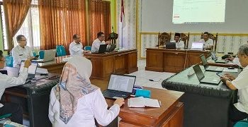 Tim ZI Kankemenag Kota Magelang Ikuti  Penilaian Pendahuluan Calon Pilot Project PMPZI Tahun 2023