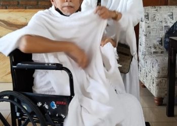 Herman Airianto, Meski Berkursi Roda Ia Optimis Tunaikan Ibadah Haji Ke Tanah Suci