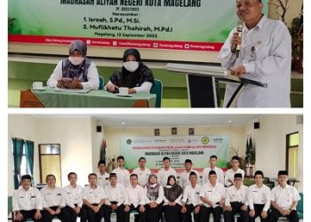 Ketua Dewan Pendidikan Kota Magelang Berikan Pembinaan Di MI Al Iman