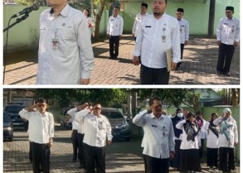 Kepala Kantor Pimpin Upacara Harkitnas Ke-115 Tahun 2023