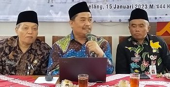 Plt. Kabid PHU Kanwil Kemenag Jateng Berikan Arahan Pada Rakor Seksi PHU Se-Eks karesidenan Kedu