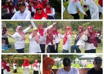 DWP Kankemenag Kota Magelang Langsungkan Halal Bihalal & Healing di Merapi Park Kaliurang