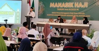 Sofia Nur Buka Manasik Haji Tingkat Kota Magelang