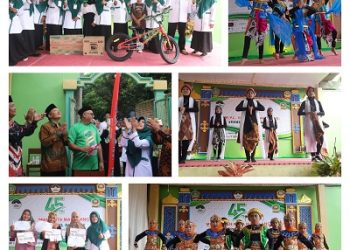Meriahkan Milad Ke-45, MI Al Iman Gelar Jalan Sehat & Pentas Seni