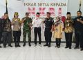 Seorang Napiter Lapas Kelas IIA Magelang Berikrar Setia Kembali Kepada NKRI