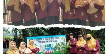 Pokjaluh Kota Magelang Tak Ketinggalan Berpartisipasi Dalam Penanaman 1000 Pohon Di Borobudur