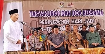 Sofia Nur Ucapkan Selamat Hari Jadi Kota Magelang Ke-1117  Diacara Tasyakuran & Doa Lintas Agama