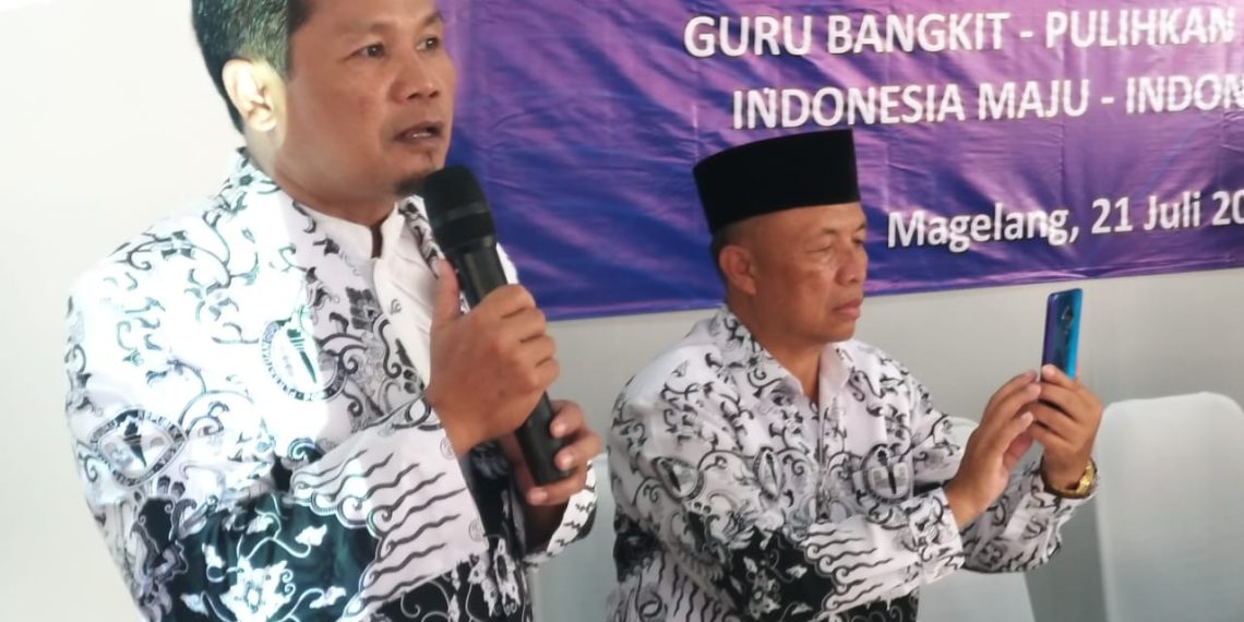 Sekretaris PGRI Kota Magelang Aktif Mendorong Proses Pengkondisian P3K Secara Baik