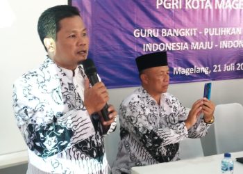 Sekretaris PGRI Kota Magelang Aktif Mendorong Proses Pengkondisian P3K Secara Baik