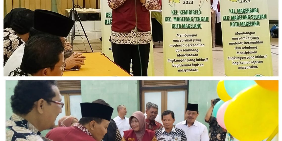 Kepala Kantor Bersama Camat & Lurah, Serta Tokoh Ormas Islam Kukuhkan 3 KMB Di Kota Magelang