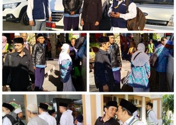 Kasi PHU Kemenag Kota Magelang Layani Penjemputan Haji Di Debarkasi Donohudan