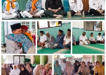 Kepala Kantor Dan Kasi PHU Sambut Kedatangan 2 Jemaah Haji Terakhir Asal Kota Magelang Di Masjid Al Falah