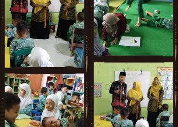 Sugiarti  Kepala RA Masyithoh 6 Kota Magelang Ungkapkan Kegembiraanya Di Kunjungi Kepala Kantor