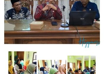 Seksi Penmad Kankemenag Kota Magelang Gelar Rakorev BOS/BOP TA 2024