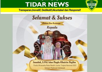 Naila Khairin Najiha melaju sebagai finalis WWM Junior Tingkat Nasional Tahun 20203