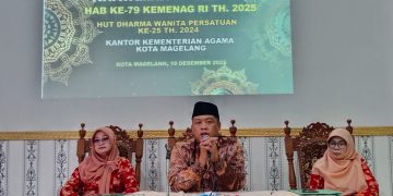 HAB Ke-79 Kemenag RI Tahun 2025 dan HUT ke-25 DWP Tahun 2024: Kankemenag Kota Magelang Selenggarakan Khataman Al-Qur’an