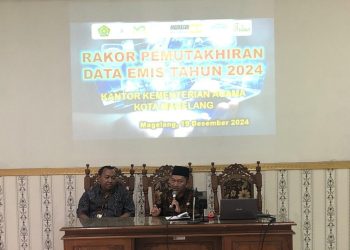 Menjelang Akhir Tahun, Seksi Penmad Kota Magelang Gelar Rakor Percepatan Pemutakhiran Data EMIS