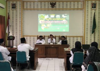 Rakor Persiapan Kegiatan Ramadlan di Madrasah: Ramadlan Penuh Cinta