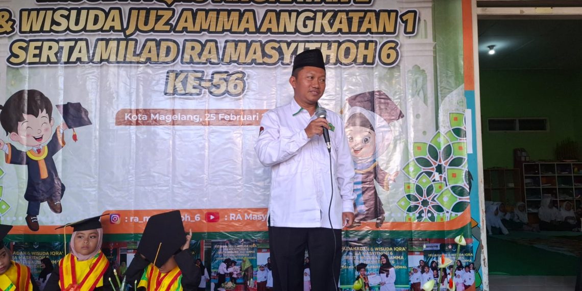 Hadiri Milad RA Masyithoh 6, Kasi Penmad Ingatkan Tugas Lembaga Pendidikan Agama Islam dalam Mempertahankan Fitrah Anak Didiknya