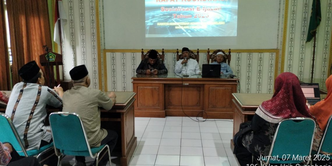 Seksi Penmad Menggelar Sosialisasi E-Ijazah